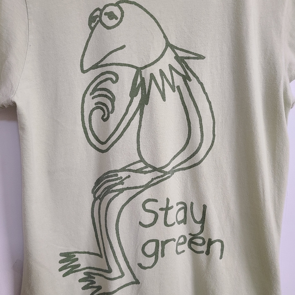 The Muppets Kermit Tee "Stay Green" Junior XXL - Picture 2 of 5